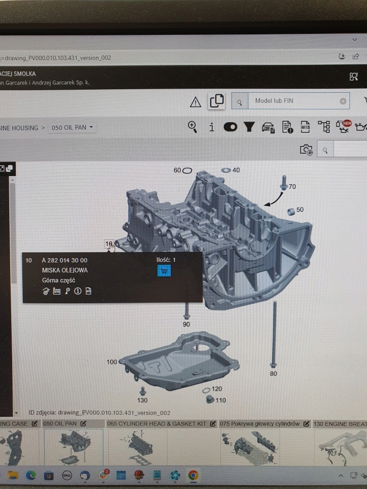 фото №7, Mercedes 177 комплектная поддон a 2820141600 a 2820143100