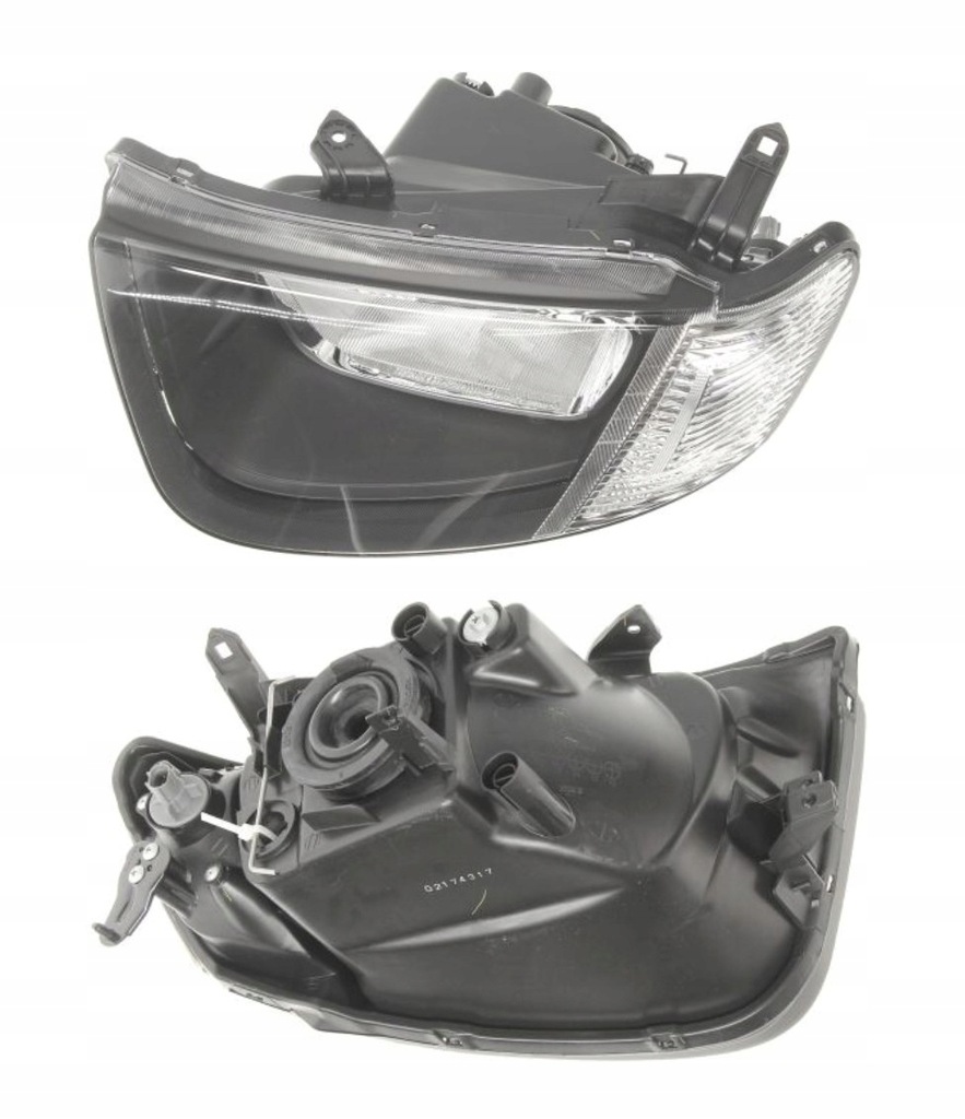 фото №9, Mitsubishi l200 лампа левая перед передняя 8301a687 mr296235 h4