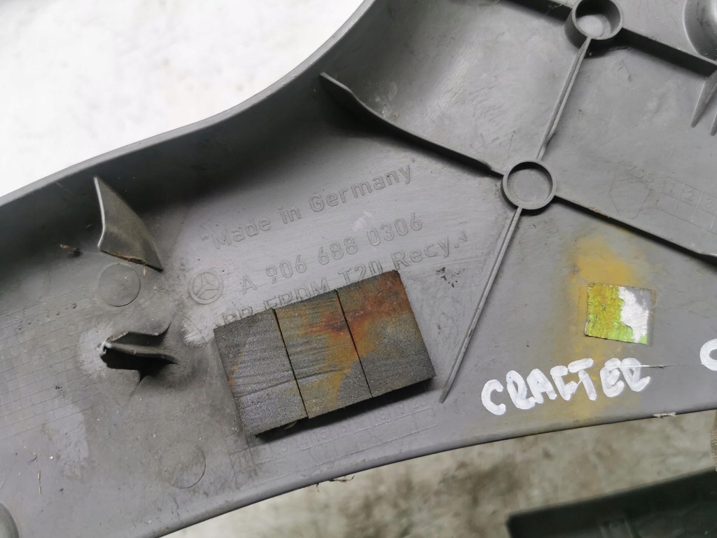 фото №8, Защита стойка правая vw crafter a9066880306 06-11