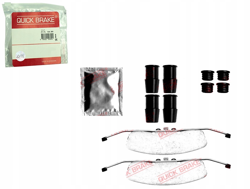 фото №1, Набір монтажний гальмівних колодок перед audi a3 tt vw golf vi scirocco iii