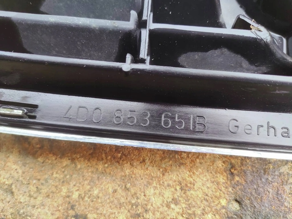 фото №6, Audi a8 d2 94-99r решітка радіатора решітка радіатора капот 4d0853651b