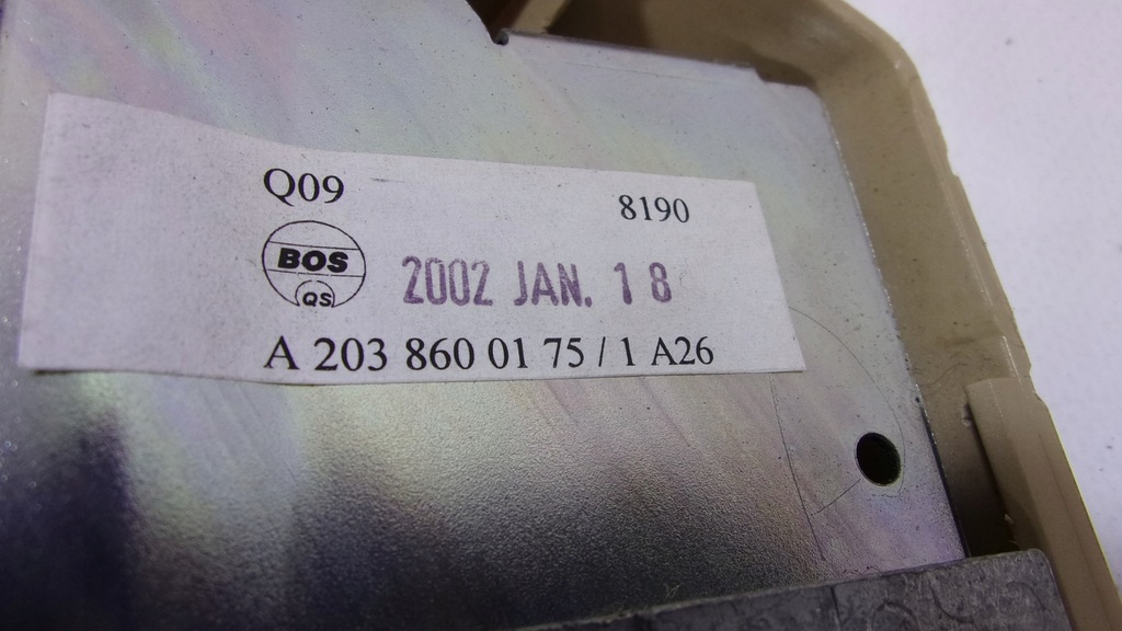 фото №12, Шторка багажника mercedes w203 a2038600175