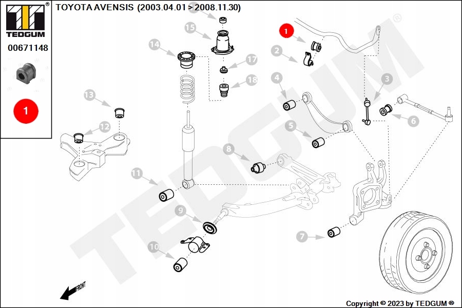фото №2, Втулка stabi. 00671148