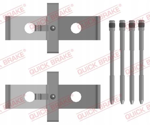 фото №1, Набір монтажний гальма - os передня audi tt 2,5 rs quatro 2014 szt