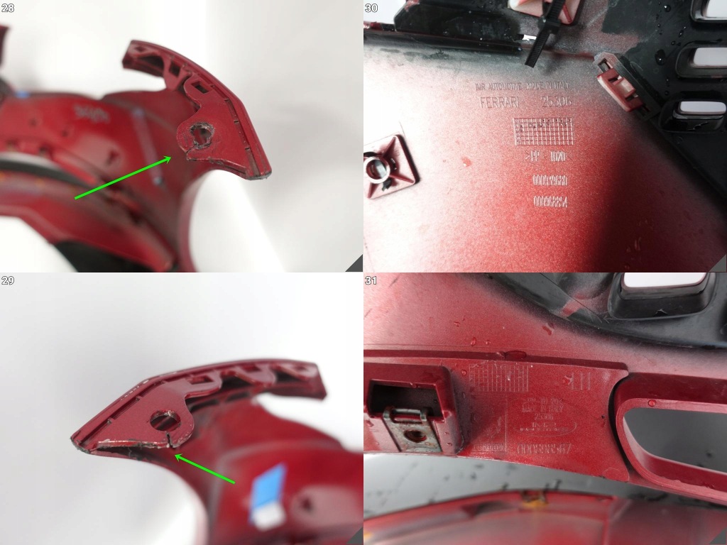 Ferrari roma spider f169 20-24 бампер бампер + спойлер + решётка радиатора перед Недорого