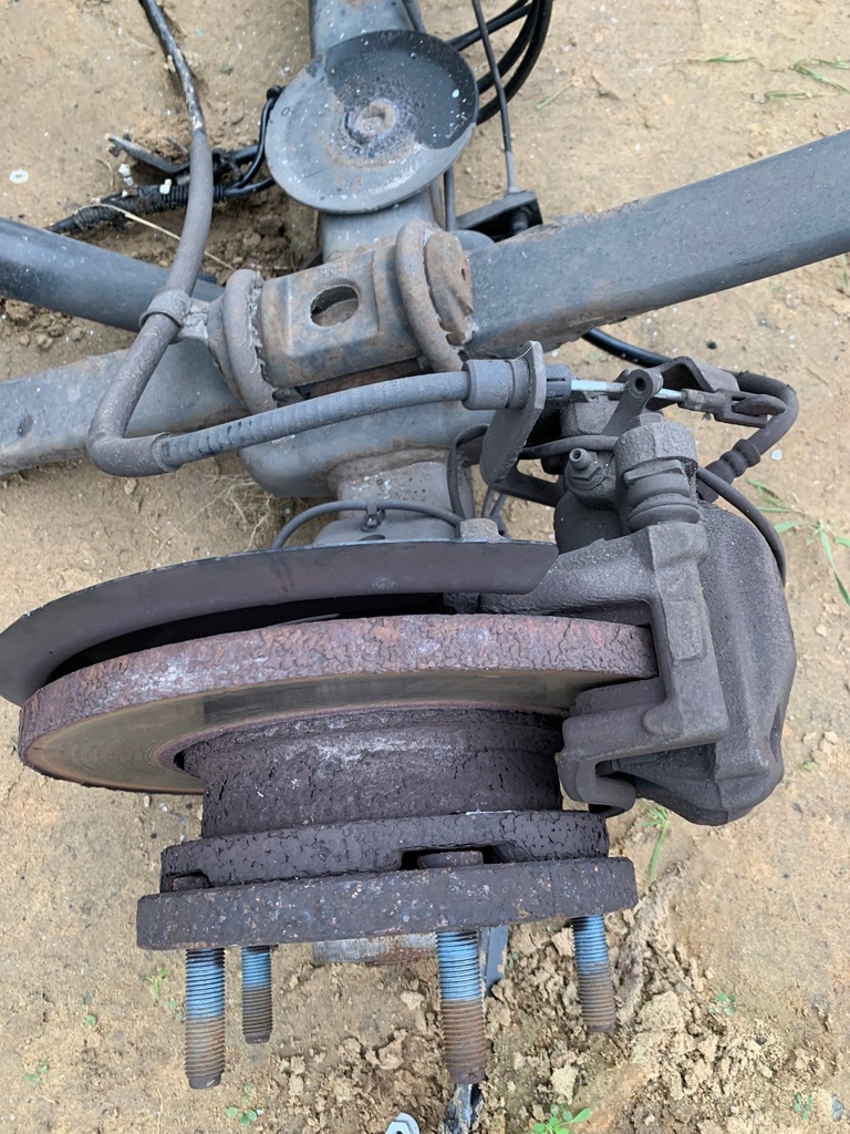 фото №5, Transit custom 2.2 балка задняя подвеска рессоры