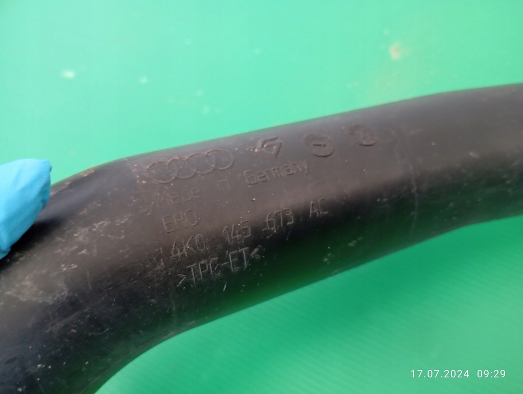 фото №7, Труба интеркулер + датчик давления audi a6 a7 4k0145673