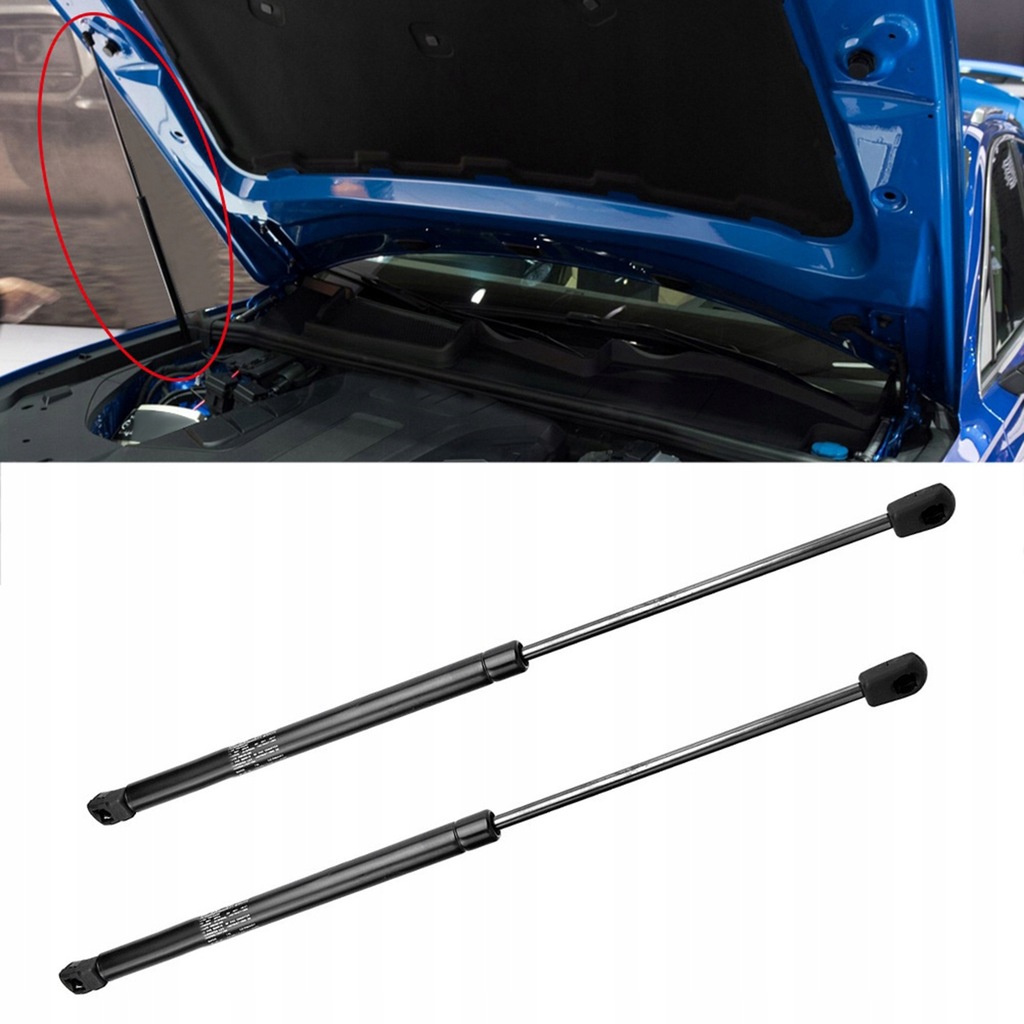 фото №9, 1 пара амортизаторы подъемника капот двигателя амортизаторы газовые 8m