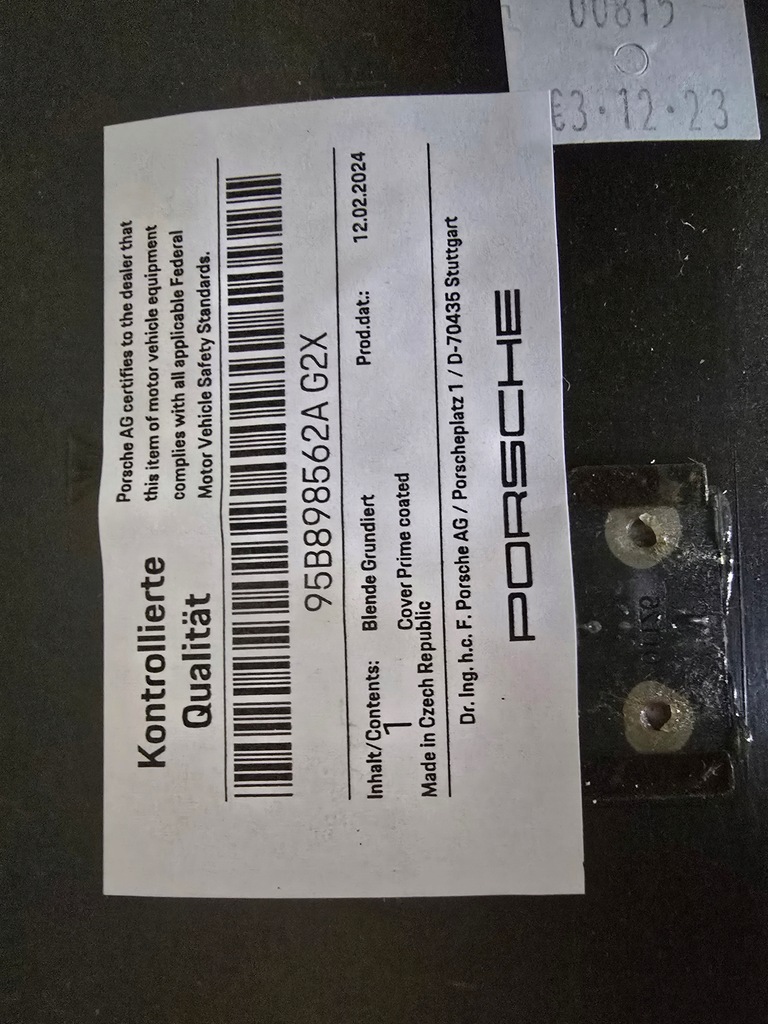 фото №6, Молдинг двері праве перед задня porsche macan 95b