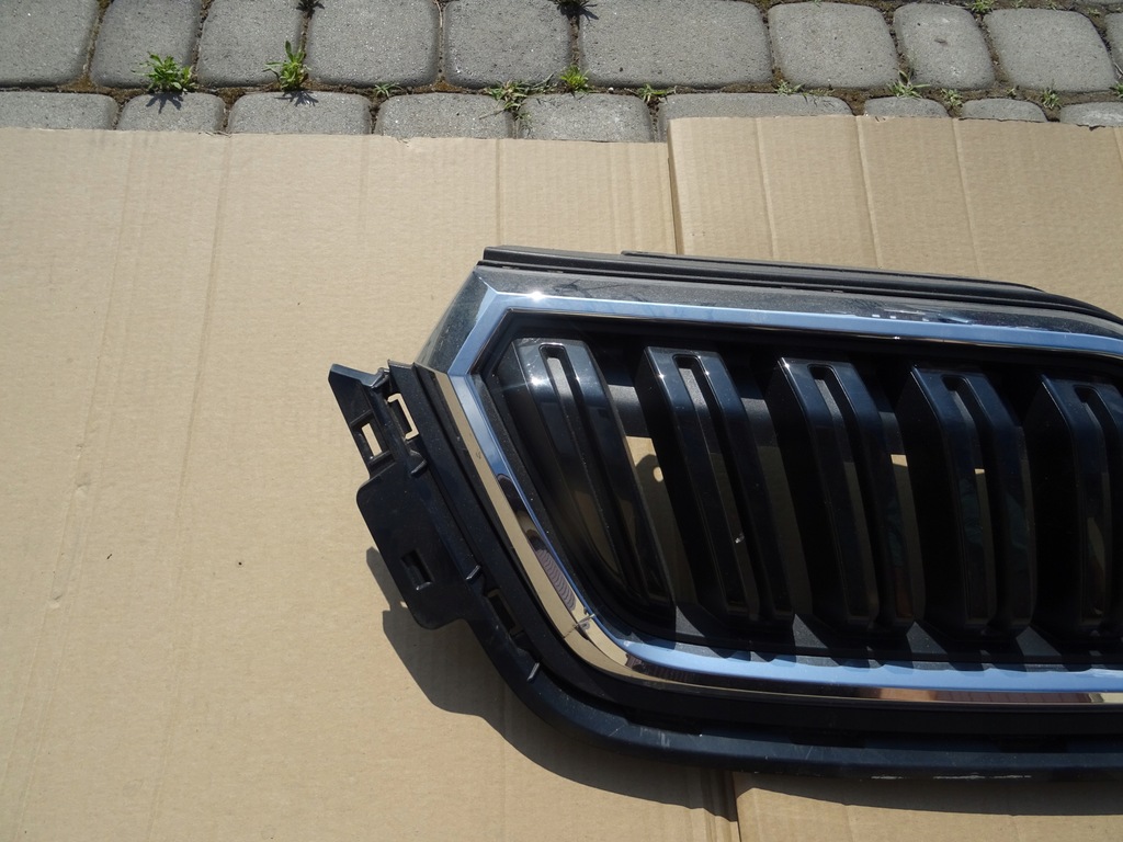 фото №3, Skoda kamiq решётка радиатора решётка радиатора pod радар