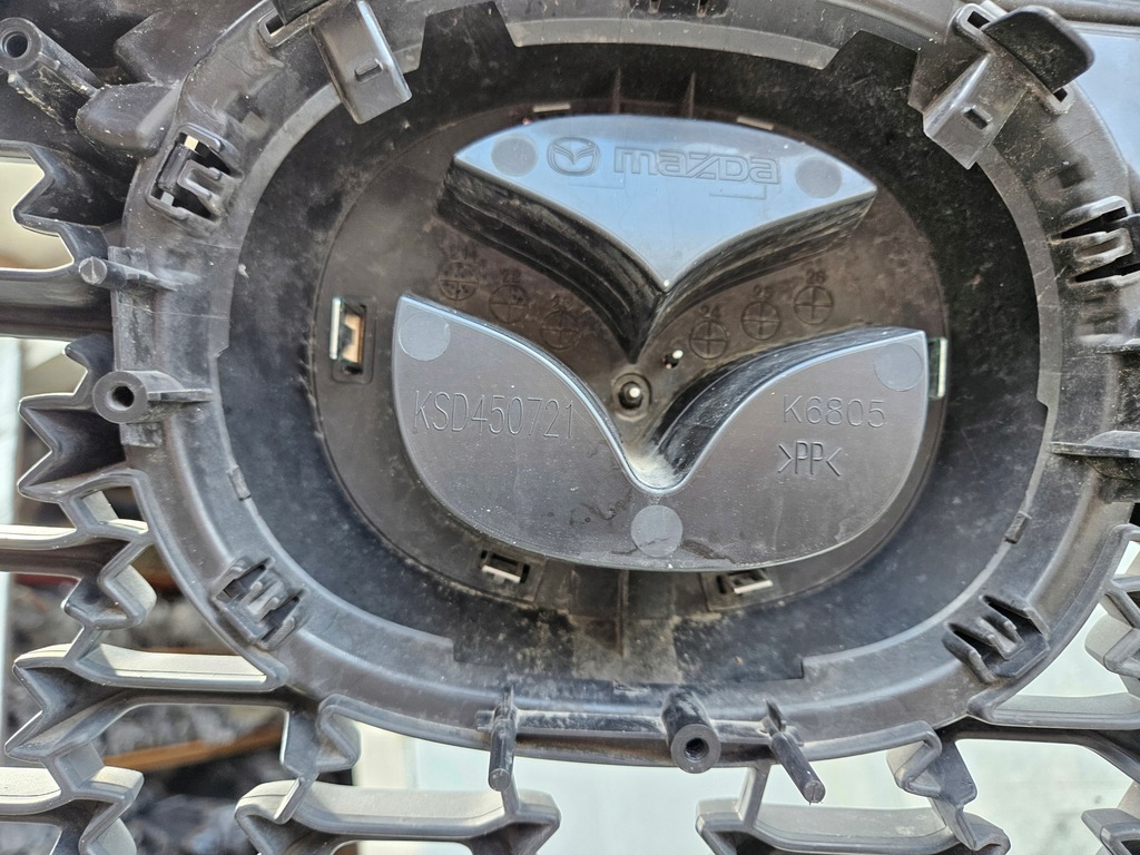 фото №11, Mazda cx5 cx-5 ii lift бампер перед передний решётка радиатора