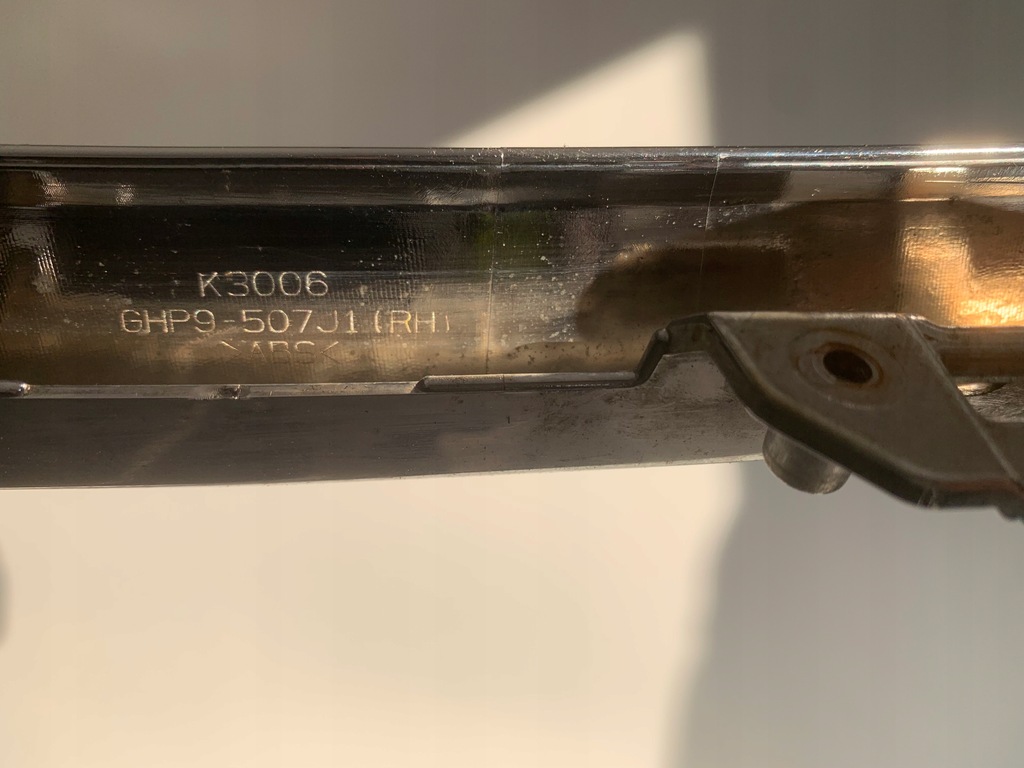 фото №9, Mazda 6 gj молдинг хром решітка решітка радіатора лівий правий ghp9-507k1 ghp9-507j1