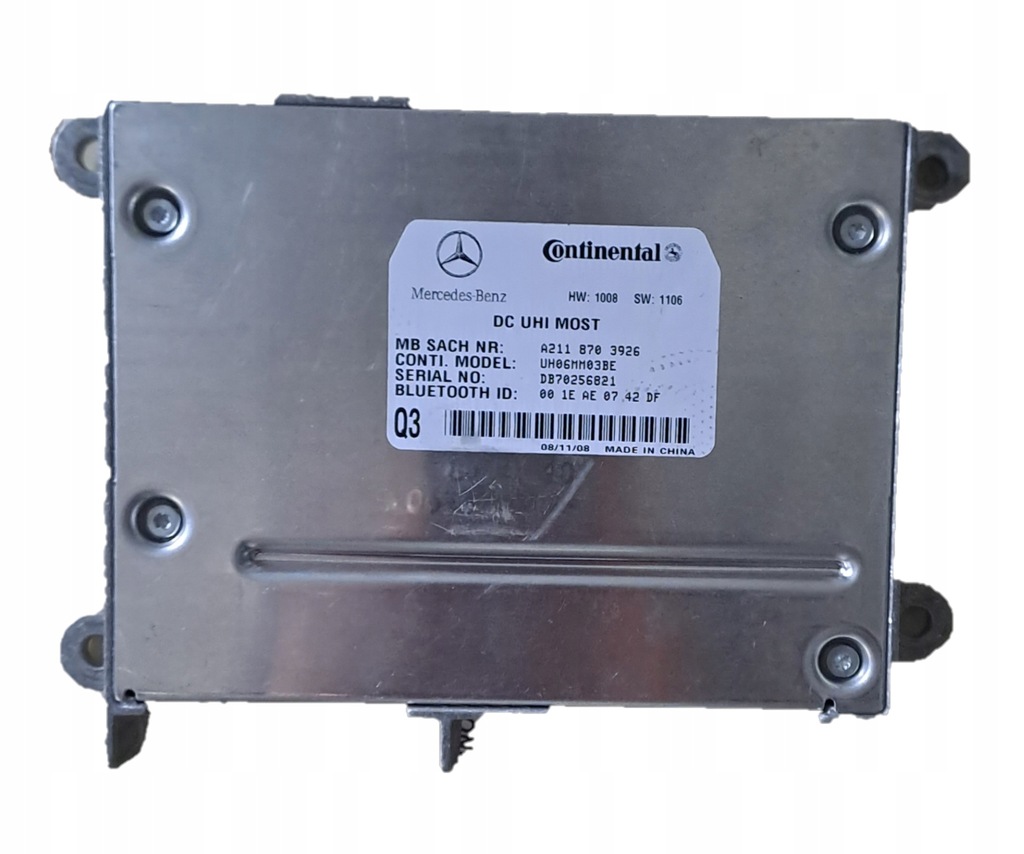 фото №1, Модуль bluetooth mercedes wiele modeli