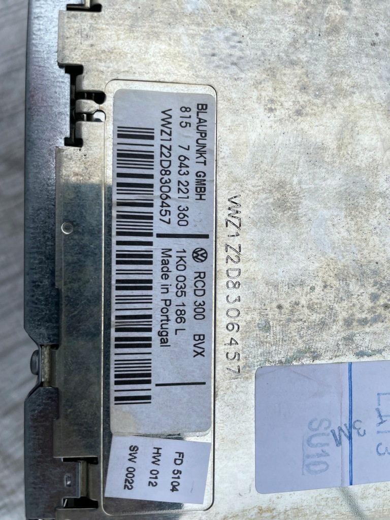 фото №4, Rapid toledo iv радіо cd 1k0035186l