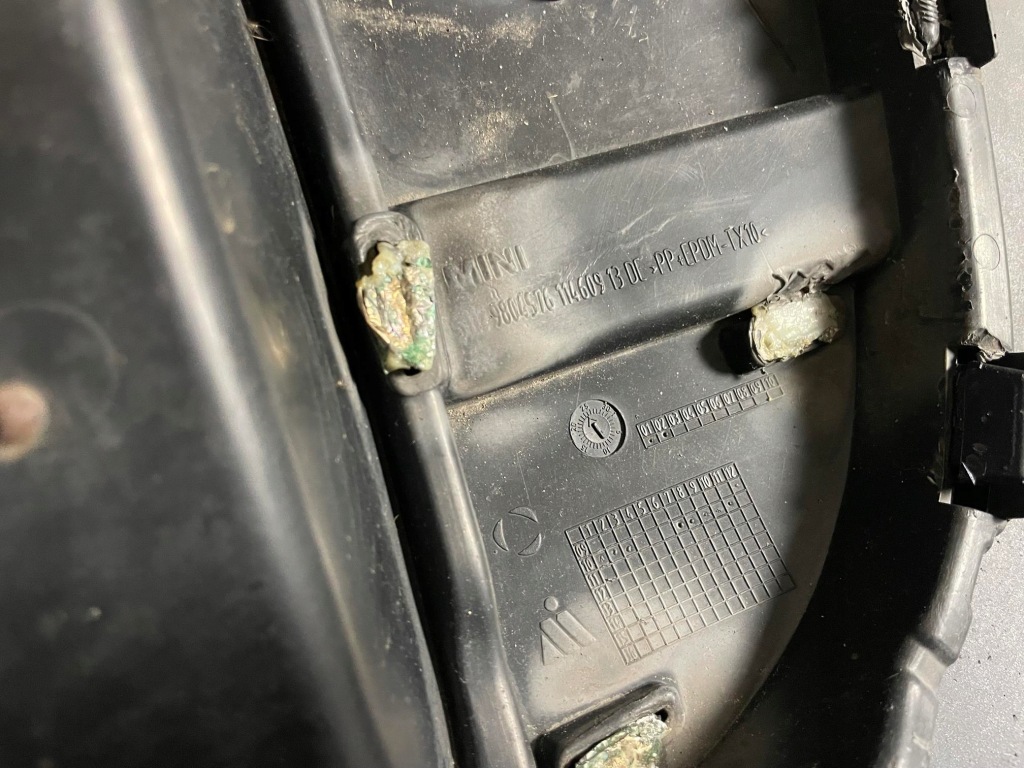 фото №9, Бампер задняя задний mini countryman f60 + хром dół