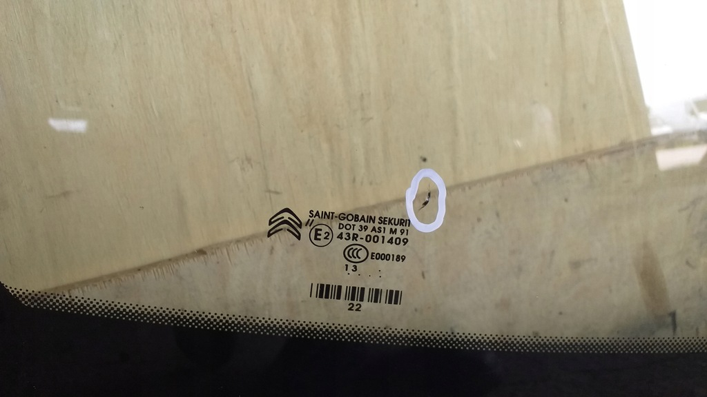фото №10, Citroen c4 ii b7 стекло лобовое передняя оригинал
