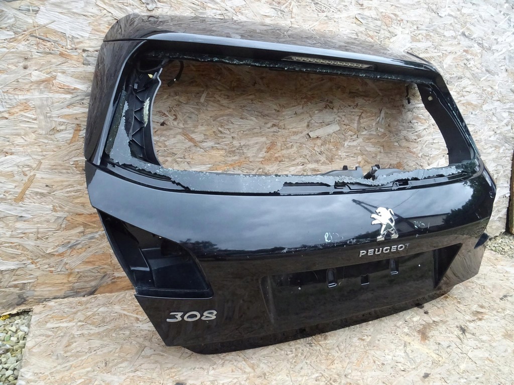 фото №7, Peugeot 308 t9 крышка багажника задняя