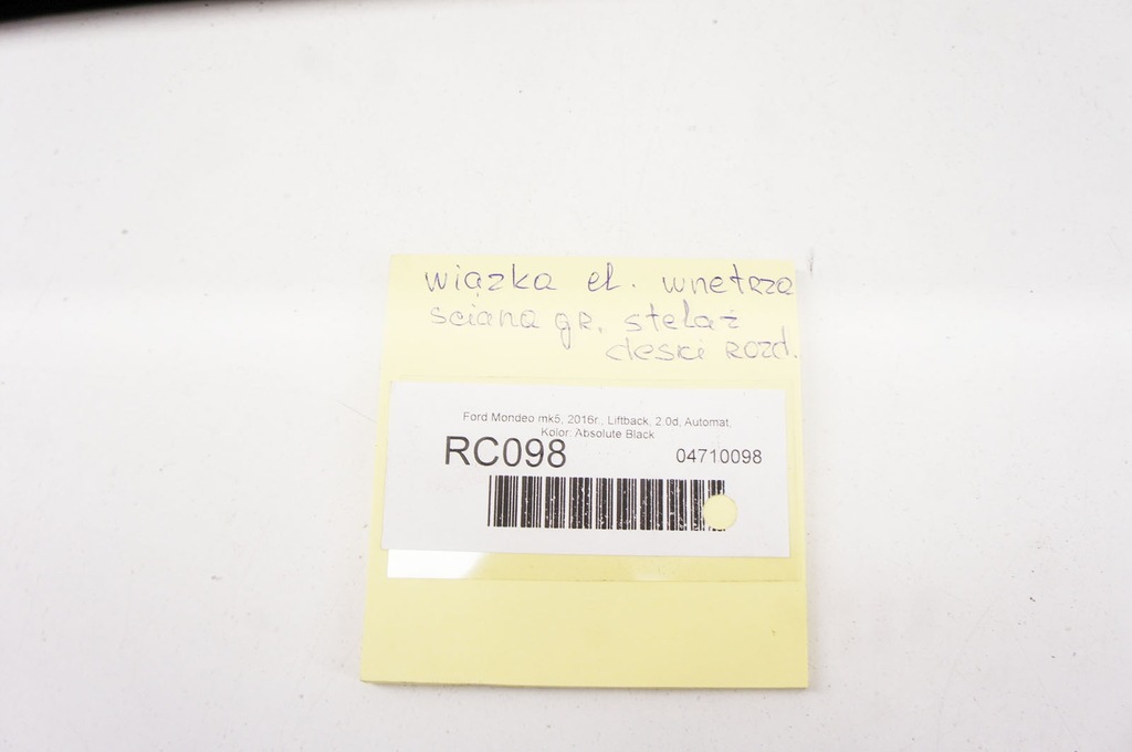 фото №8, Rc098 ford mondeo mk5 жгут панели pulpitu gg9t-14401-ecc