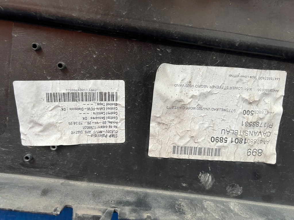 фото №6, Mercedes vito vklasa lift w447 19- бампер передний