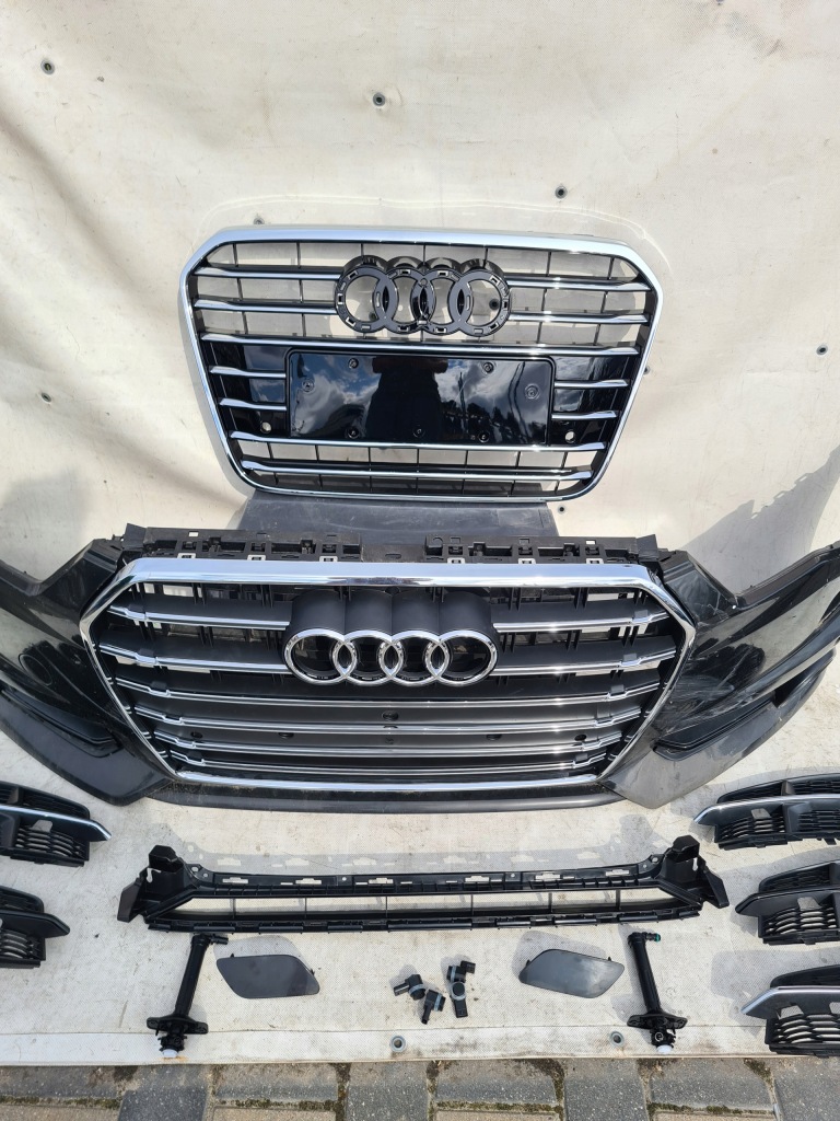 фото №5, Бампер перед kompletny audi a6 c7 lift s-line