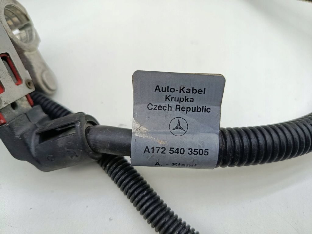 фото №5, Mercedes slk r172 w172 клемма пиротехническая плюсовая a1725403505