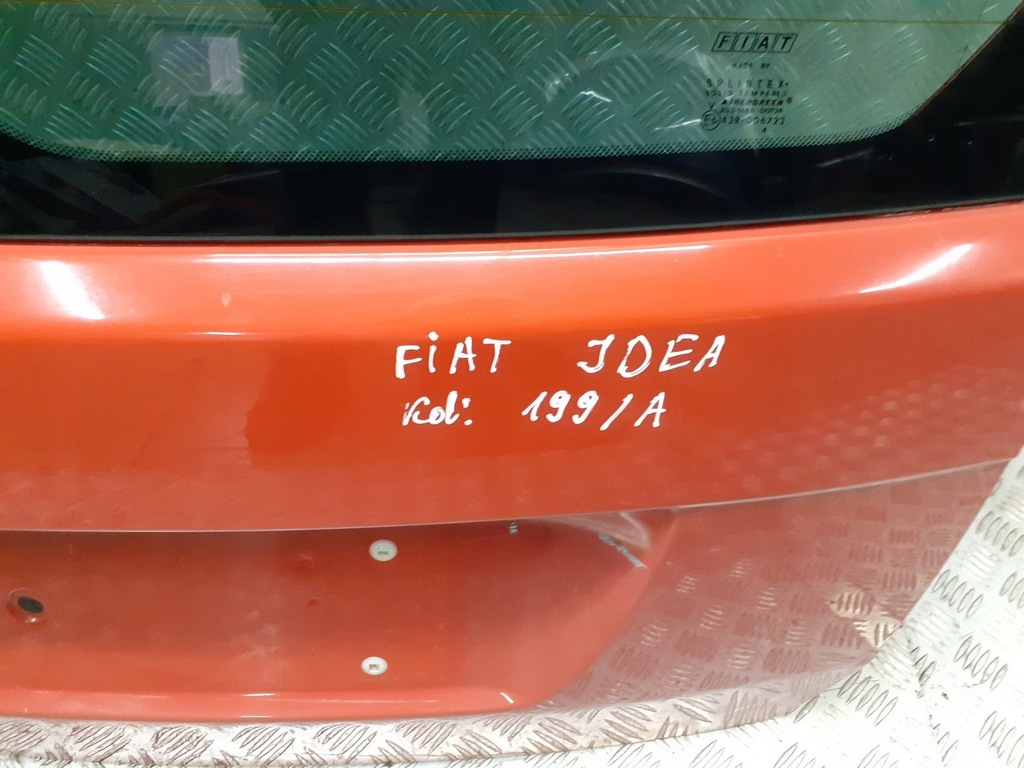 фото №5, Крышка багажника багажника fiat idea 199/a