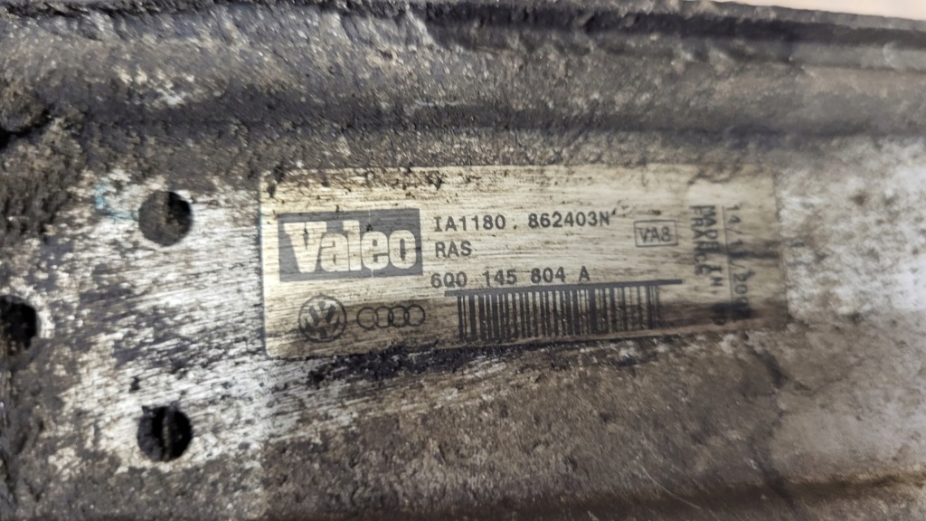 фото №4, Интеркулер seat ibiza iii 6l 5d 02-08 1,9 tdi 6q0145804a