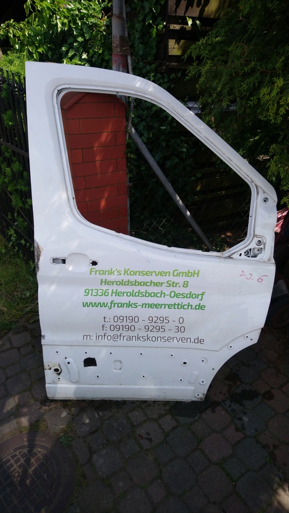 фото №1, Двері праве перед передні ford transit mk8