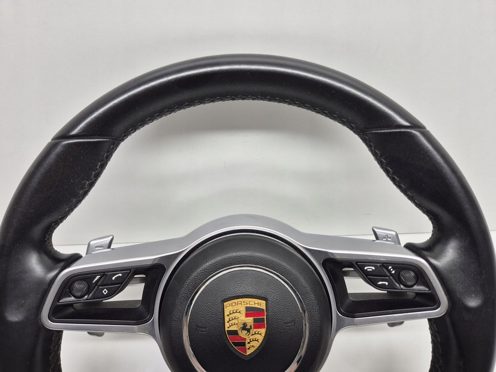 фото №6, Porsche macan 95b воздуховод кожаный подушка водителя подушка безопасности оригинал