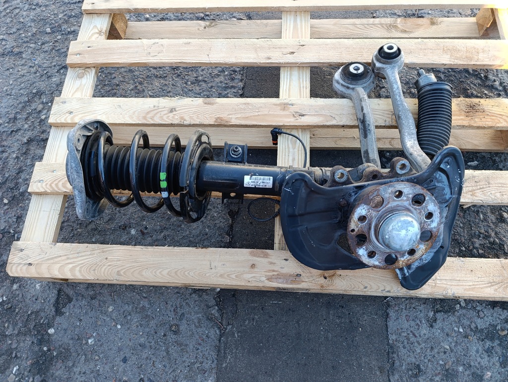 фото №1, Mercedes r172 ліва передня поворотний кулак важіль амортизатор комплект