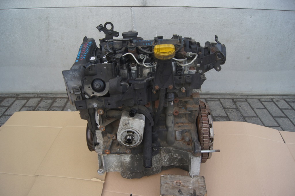 фото №8, Двигатель голый блок двигателя sandero ii logan ii 1.5 dci k9kc612 177 tys пробег