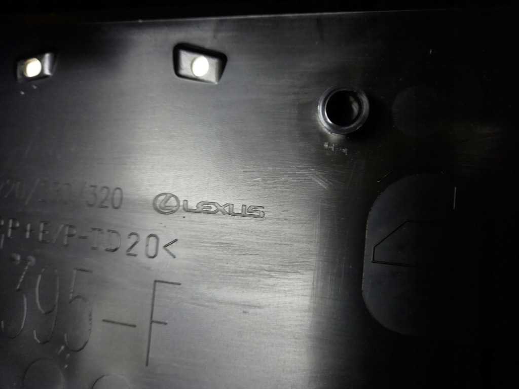 фото №9, Lexus nx 17-21 накладка підсилювач бампер перед