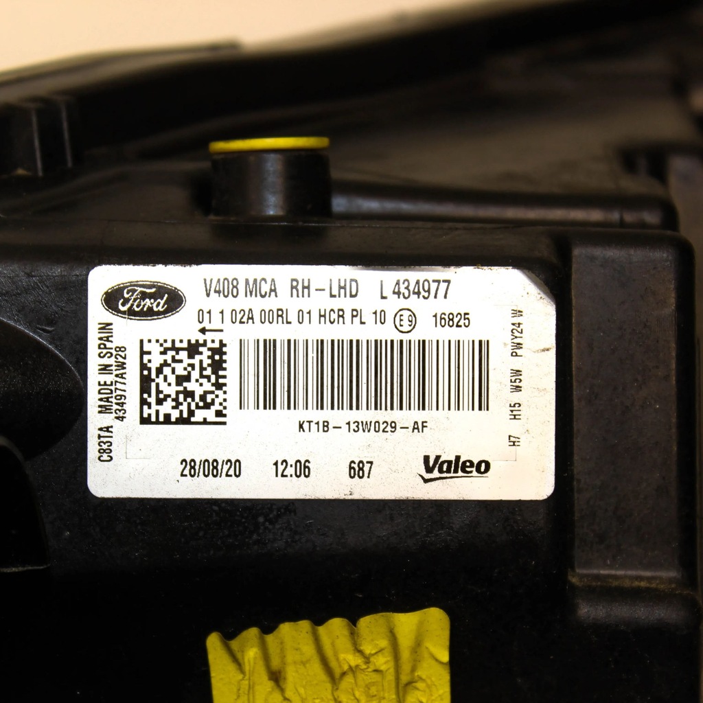 фото №8, Ford transit - tourneo connect 2020 права сторона лампа передня kt1b13w029