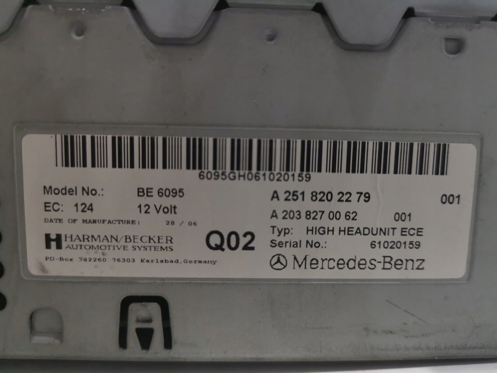 фото №6, Mercedes r w251 радио navi навигация a2518202279