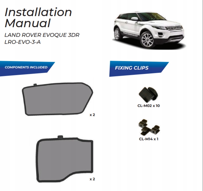 фото №15, Шторки защита land rover evoque 3d защита шторка солнцезащитные