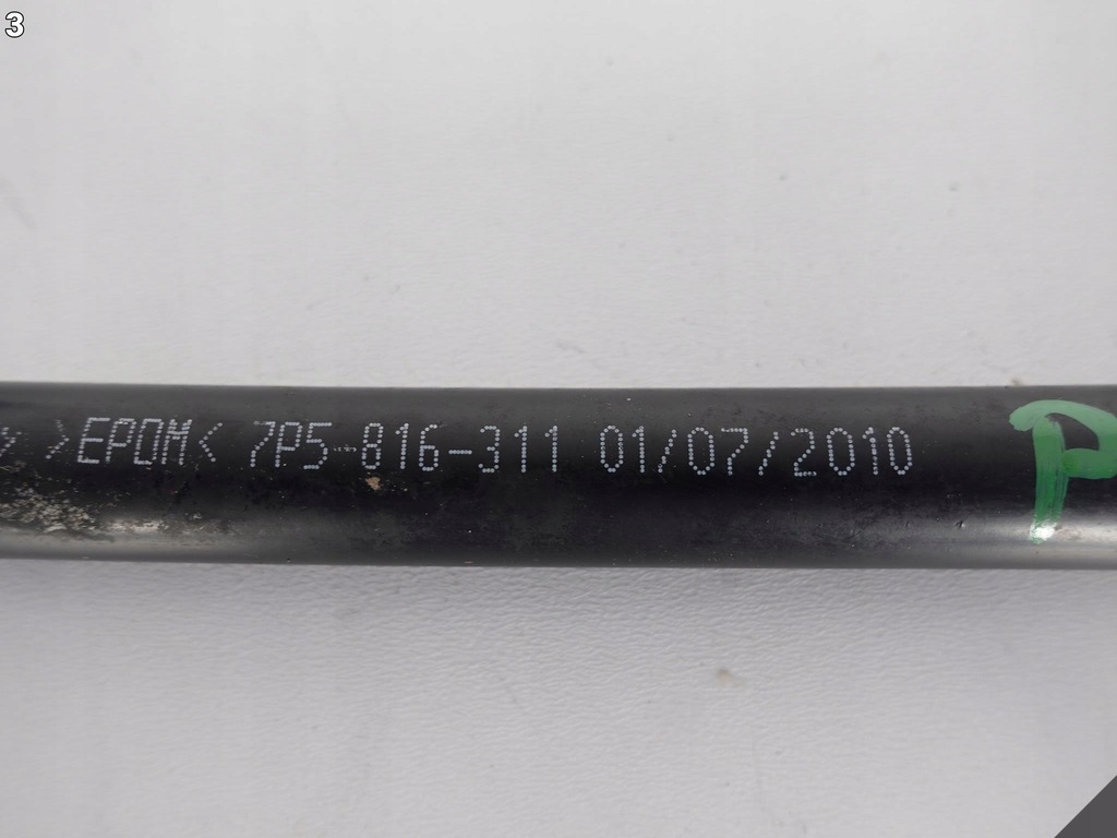 фото №4, Porsche cayenne 7p5 шланг wąż wody