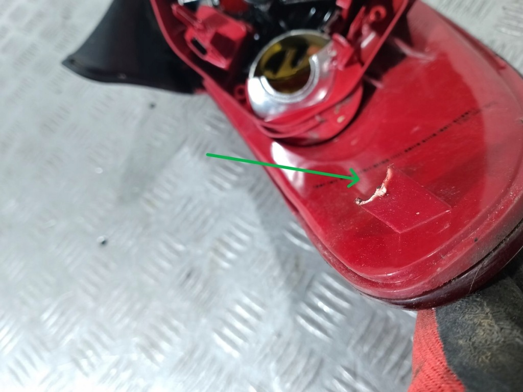 фото №2, Лампа задняя правая peugeot 206 lift хэтчбек