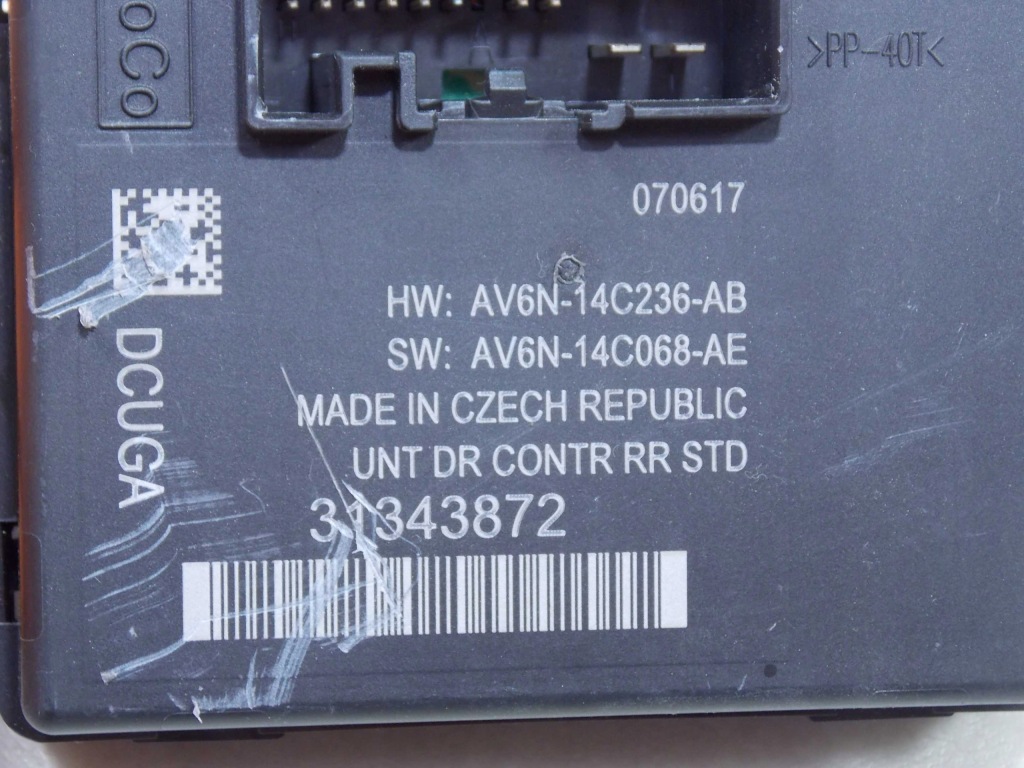 Volvo s60 2 v60 xc 10- модуль блок керування двері задній 31343872 в Україні