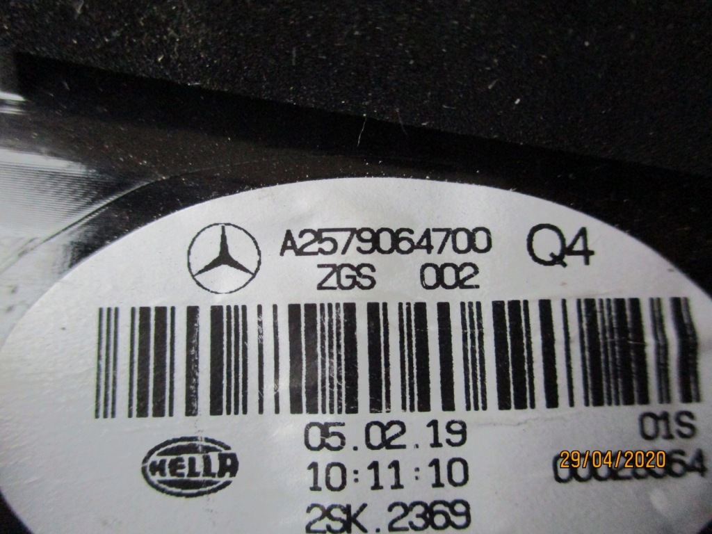 Mercedes-benz оригінальний номер a2579064700 фара Київ