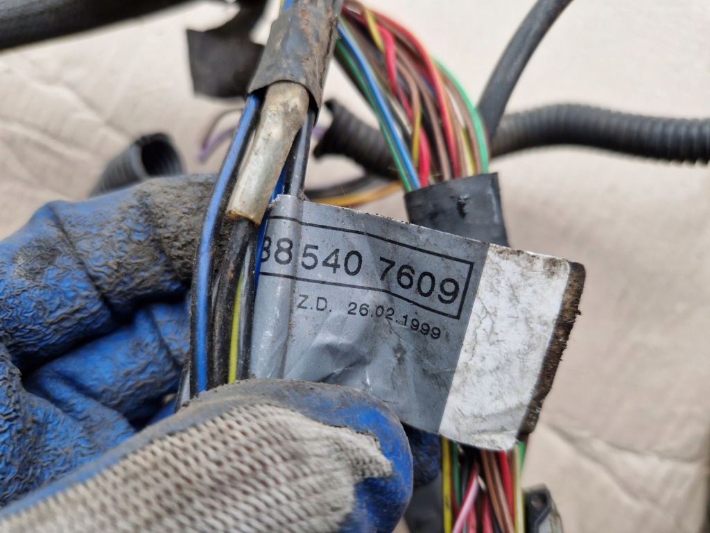 фото №13, Джгут електропроводка двигуна mercedes vito w638 2.2 cdi a6385407609