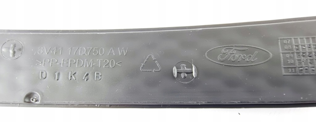 Решётка бампера перед левая ford kuga mk1 2008-12 Оригинал