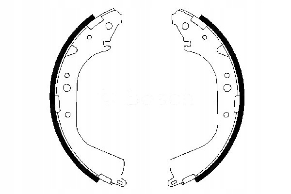 фото №1, Bosch 986 487 414 набір колодка гальмівних