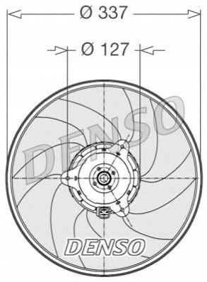фото №1, Вентилятор радиатора peugeot
