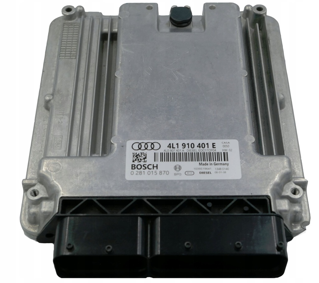 фото №1, Блок управления / модуль ecu audi q7 4l 4l1910401e, 0281015870 программирование