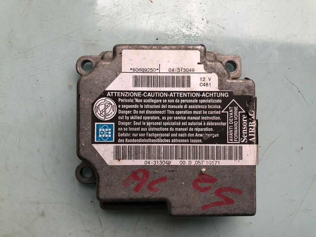 фото №1, Датчик датчик подушка безпеки alfa romeo 156 60669250