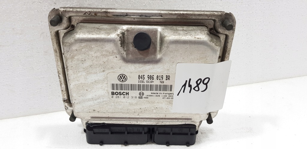 фото №1, Seat ibiza iii 1.4 tdi бортовой компьютер двигателя #1489