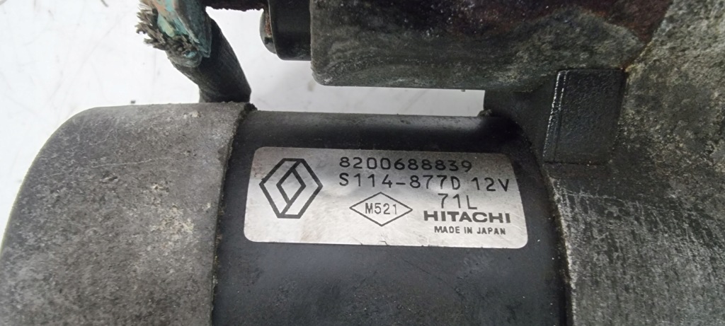 фото №3, Стартер двигателя renault grand espace iv lift 3.5 v6 автоматическая коробка передач