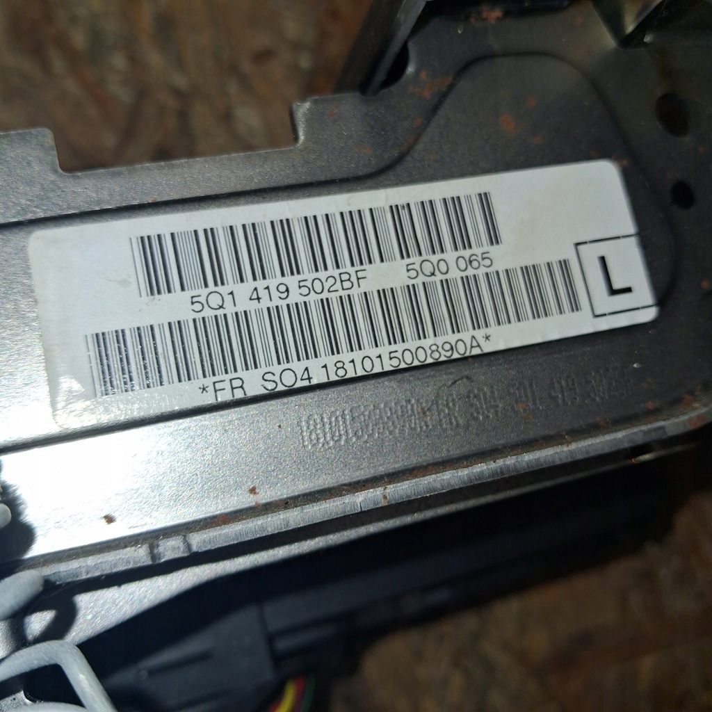 фото №6, Seat leon iii 2018r vw passat b8 колонка руля замок зажигания 5q1419502bf