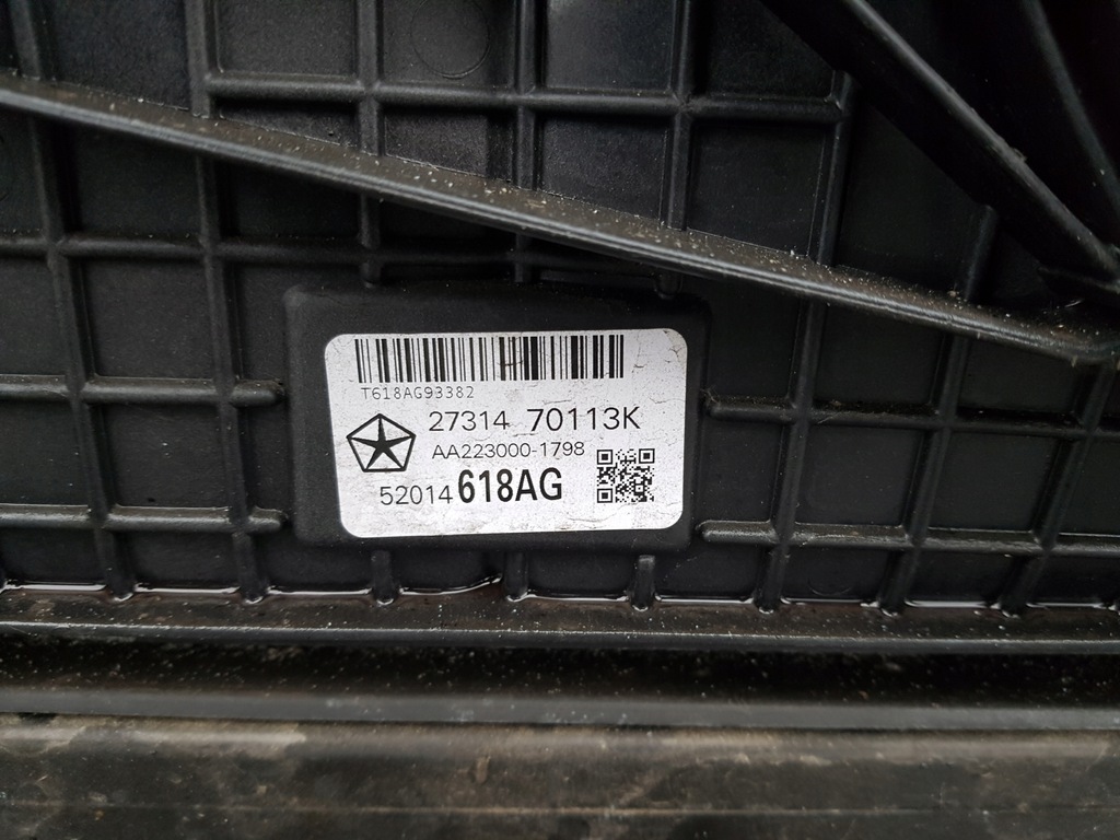 фото №7, Jeep cherokee kl 14-18r 2.0 mtj pas передний радиатор вентиляторы