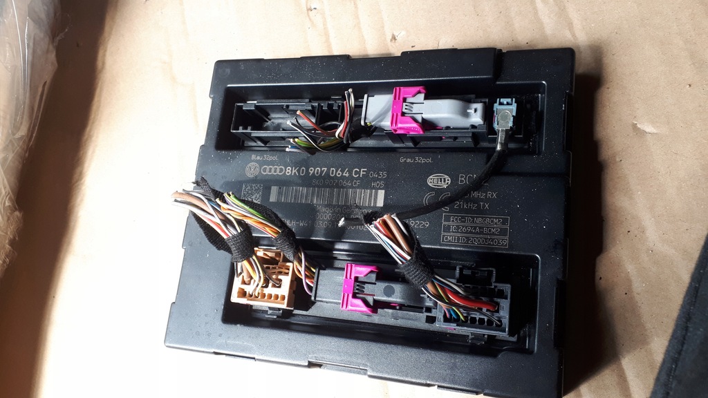 фото №6, S4 b8 a4 модуль блок управления bcm комфорта 8k0907064cf